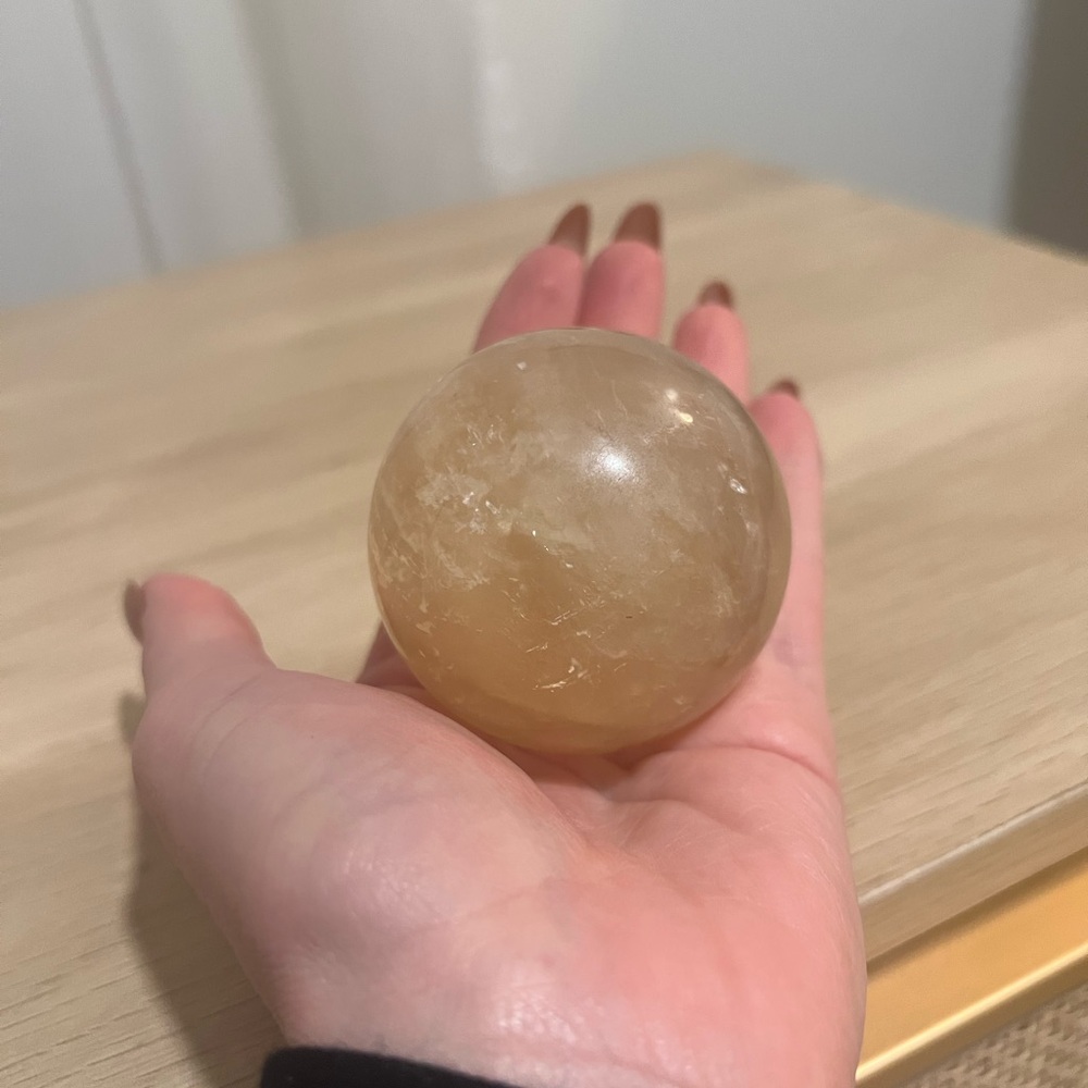 Golden Crystal Sphere